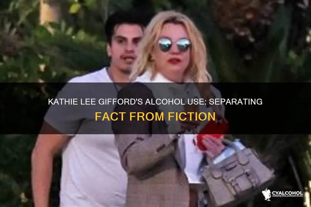 is kathie lee gifford an alcoholic