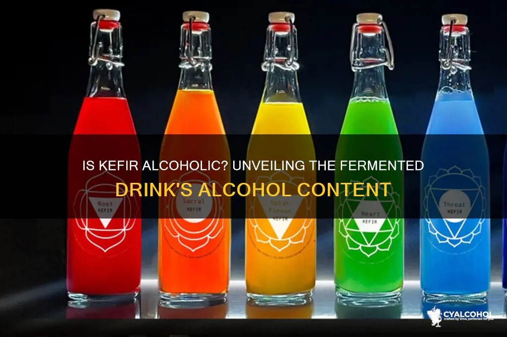 is kefir alcoholic