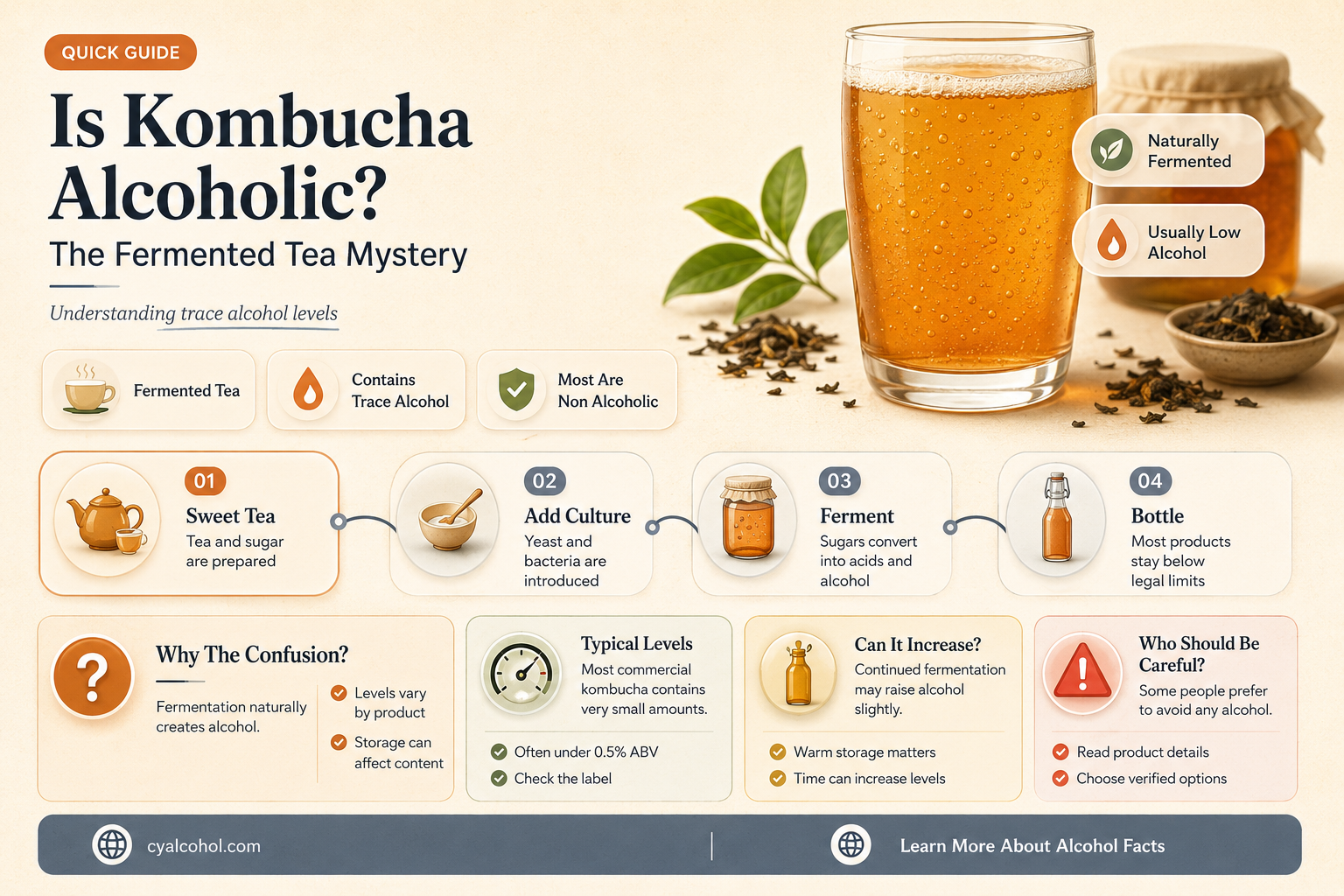are kombucha alcoholic