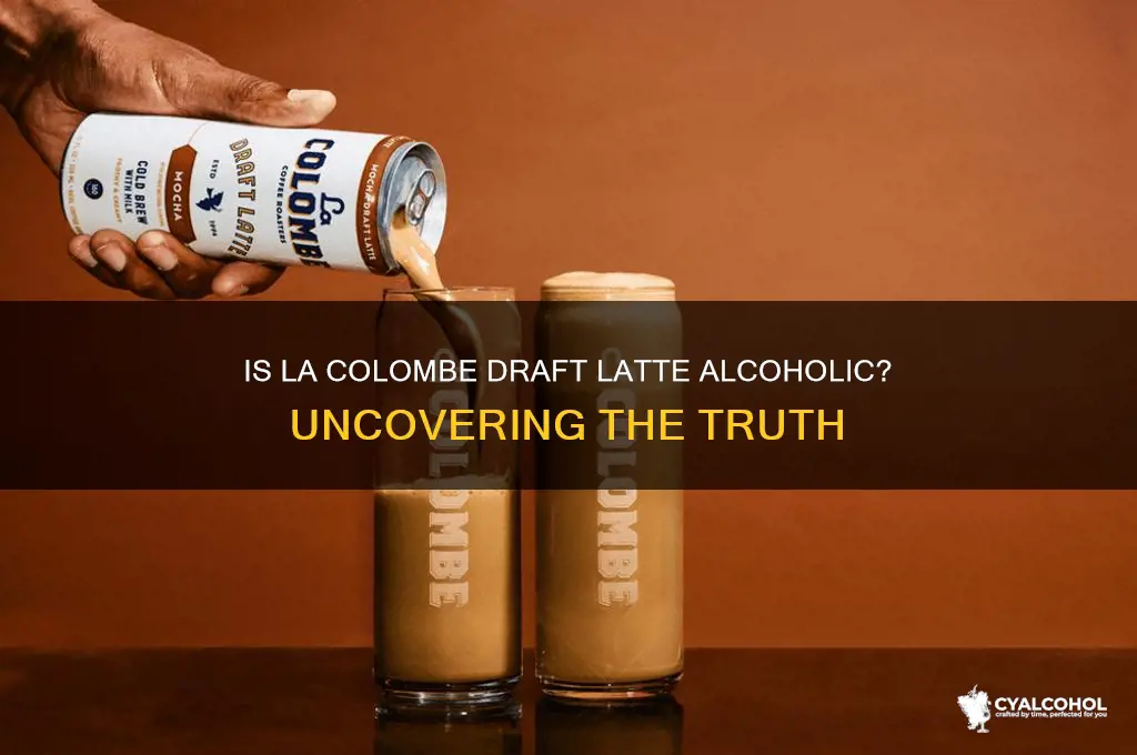 is la colombe draft latte alcoholic