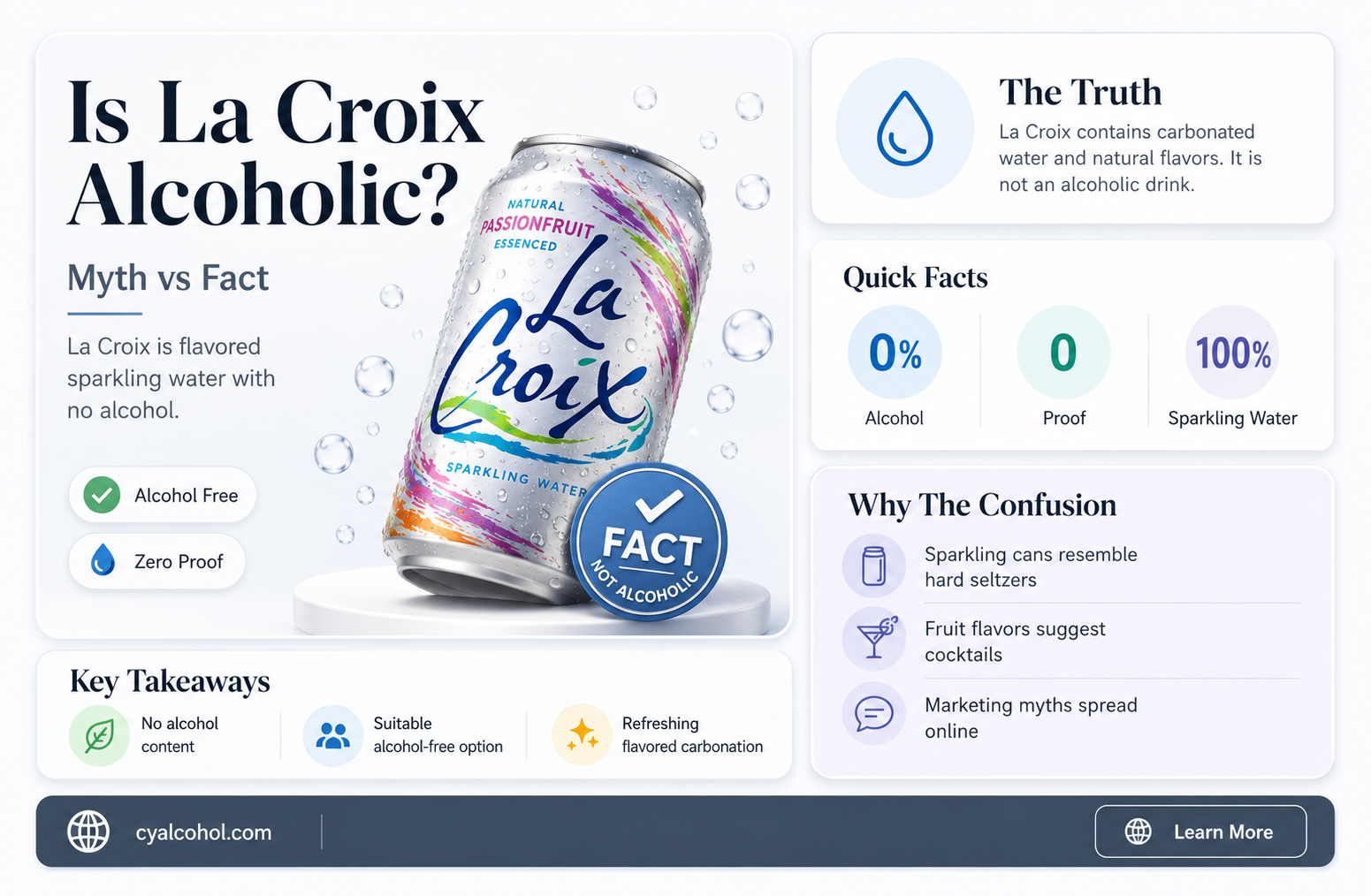 are la croix alcoholic