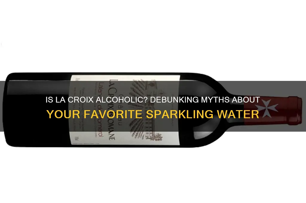 is la croix alcoholic