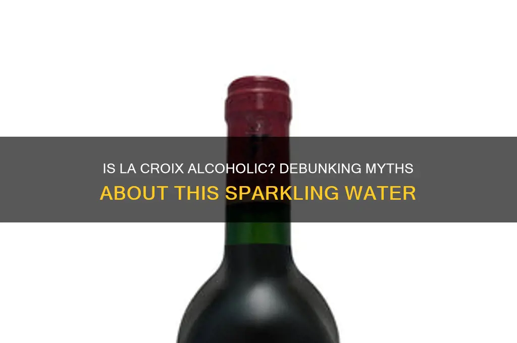is la croix an alcoholic beverage