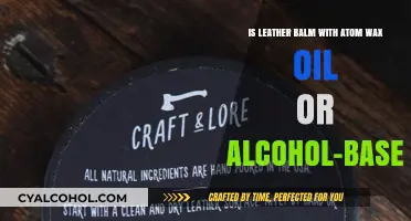 Leather Balm: Wax, Oil, or Alcohol?