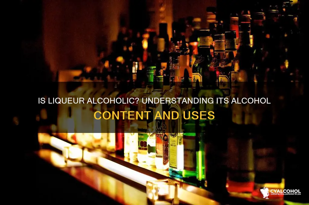 is liqueur alcoholic