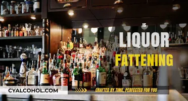 Is Liquor Fattening? Uncovering the Truth About Alcohol and Weight Gain