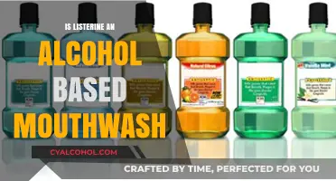 Listerine's Alcohol Content: Understanding Its Base in Mouthwash Formulas