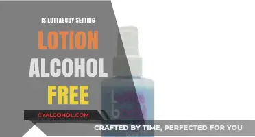 Is Lottabody Setting Lotion Alcohol-Free? Ingredients Revealed