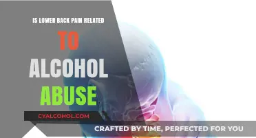 Alcohol Abuse and Lower Back Pain: Uncovering the Surprising Connection