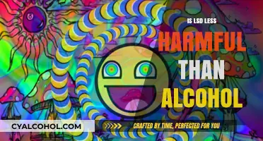 LSD vs. Alcohol: Uncovering the Lesser Harm in Substance Use