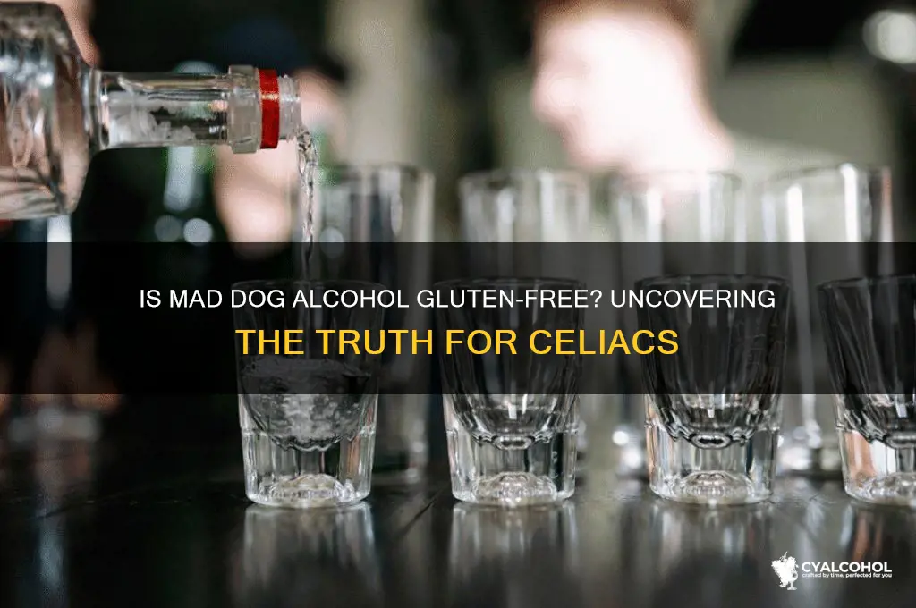 is mad dog alcohol gluten free
