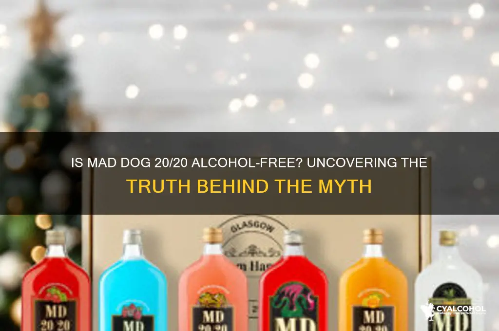 is madd wkne really alcohol free