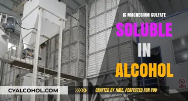 Magnesium Sulfate Solubility in Alcohol: Facts, Uses, and Applications