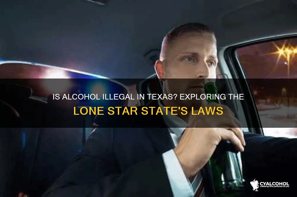is making alcohol illegal in texas