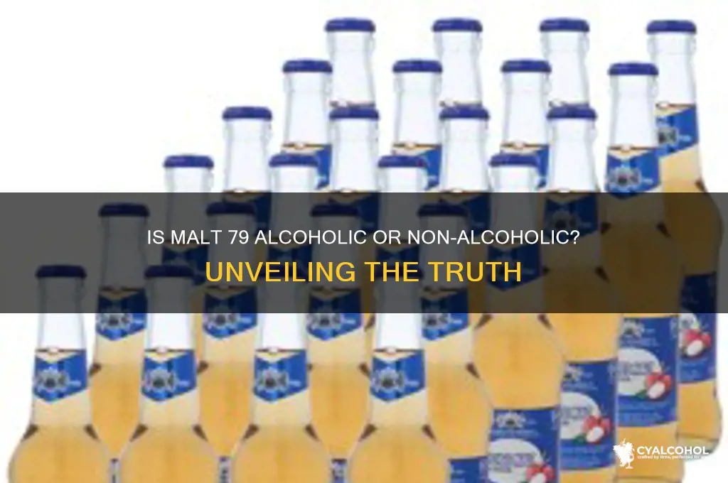 is malt 79 alcoholic or nonalcoholic