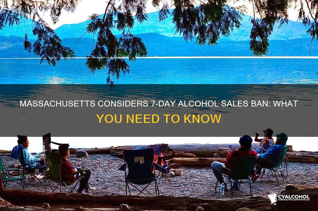 is massachusetts banning alcohol sales for 7 days