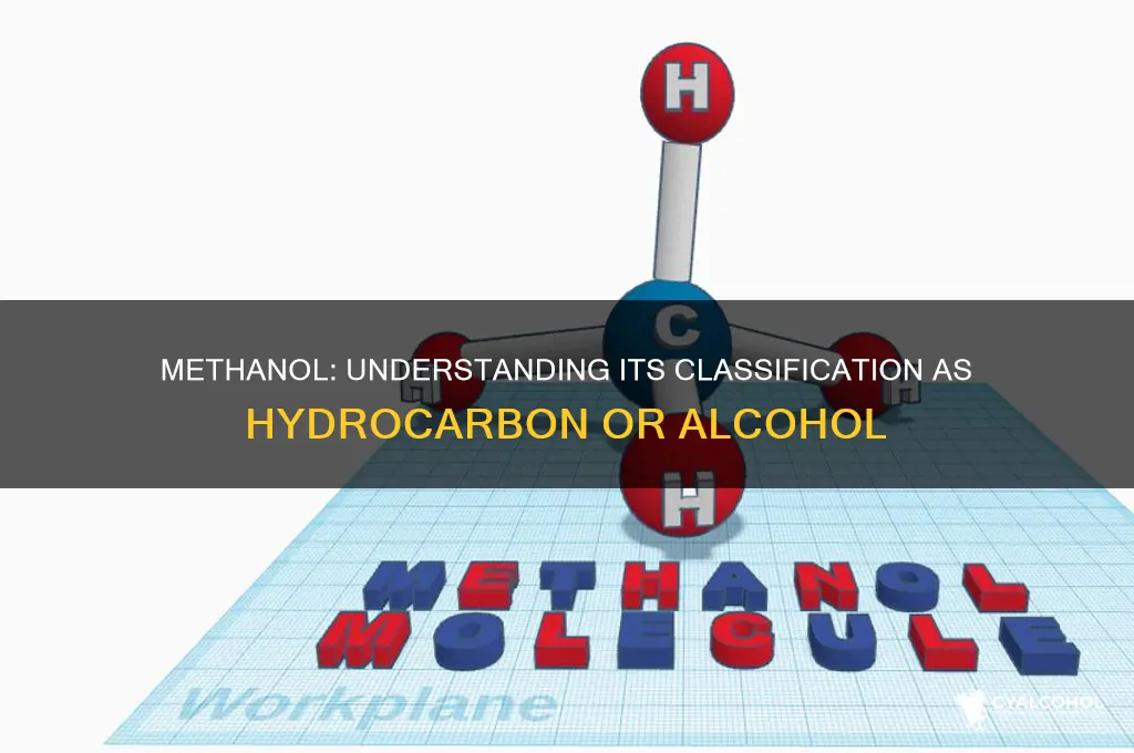is methanol a hydrocarbon or alcohol