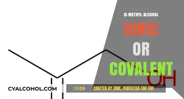 Understanding Methyl Alcohol: Ionic or Covalent Bonding Explained