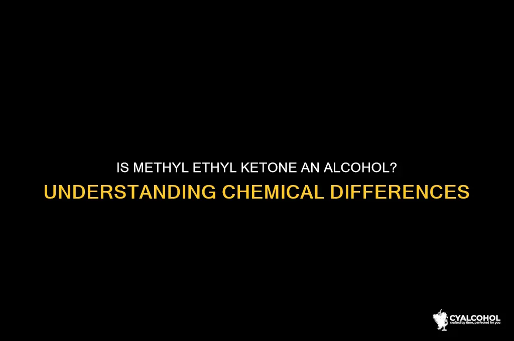 is methyl ethyl ketone an alcohol