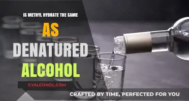 Methyl Hydrate vs. Denatured Alcohol: Understanding the Key Differences