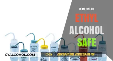 Methyl vs. Ethyl Alcohol: Understanding Safety and Risks