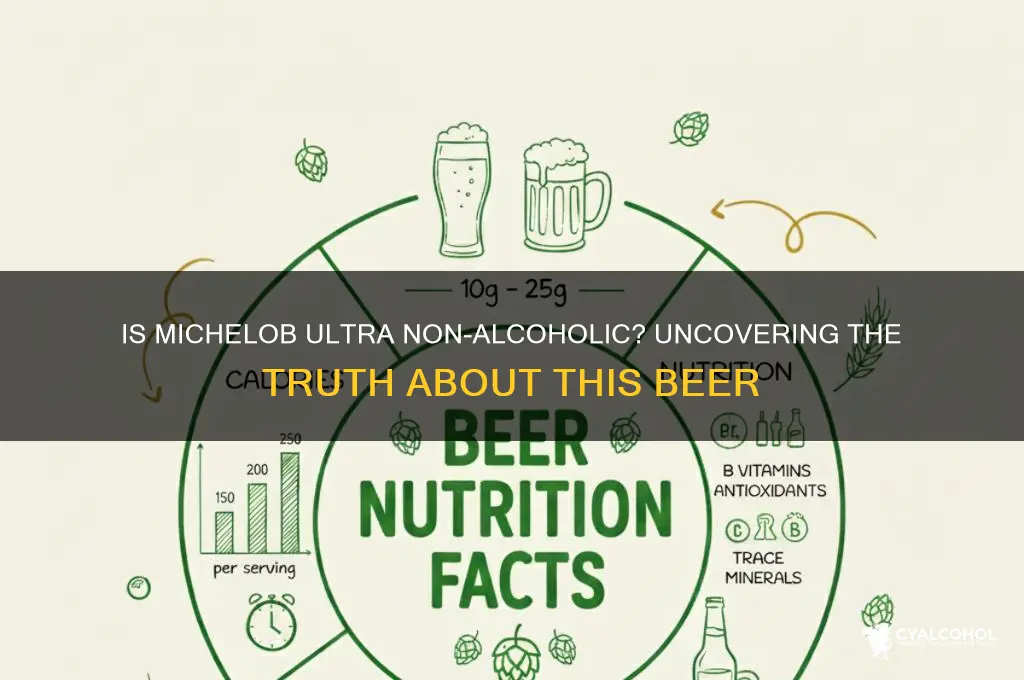 is michelob ultra non-alcoholic