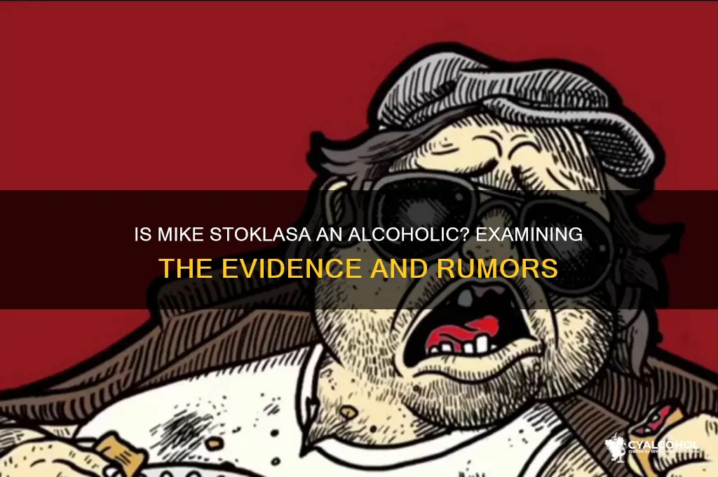 is mike stoklasa actually an alcoholic