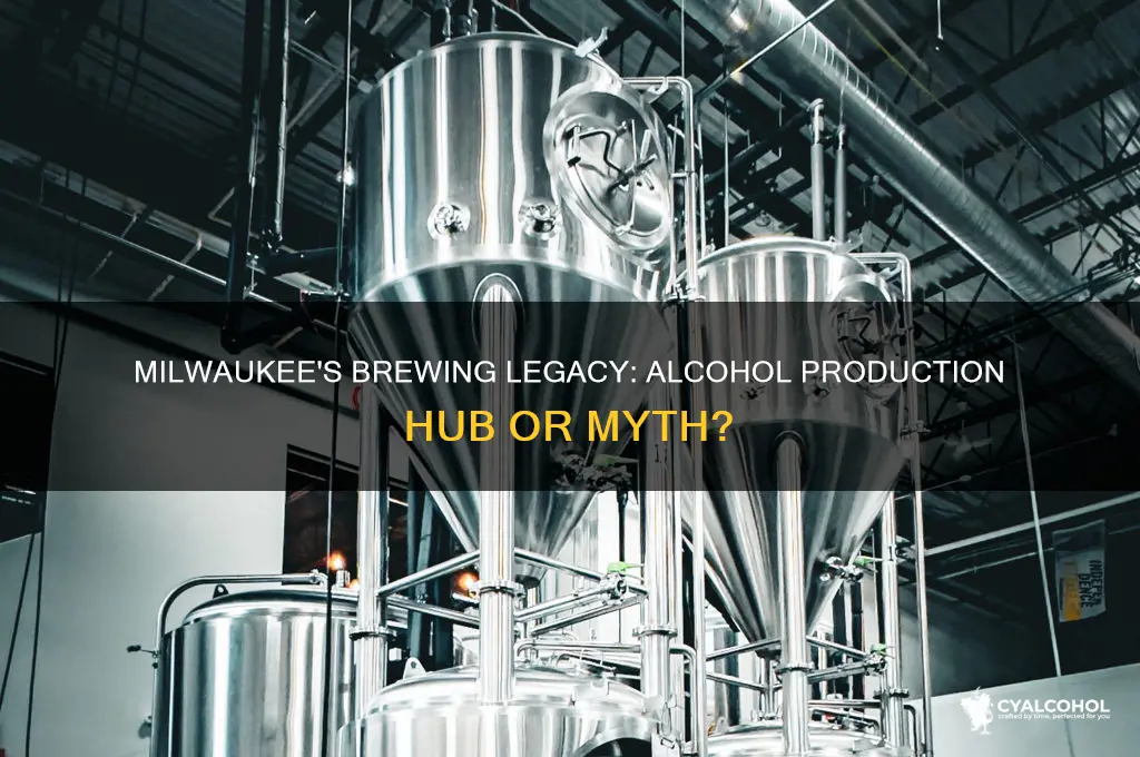 is milwaukee wisconsin an alcohol production