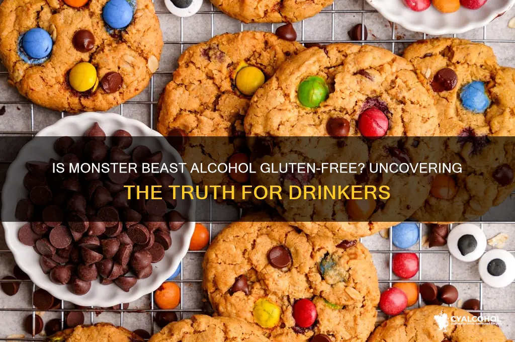 is monster beast alcohol gluten free