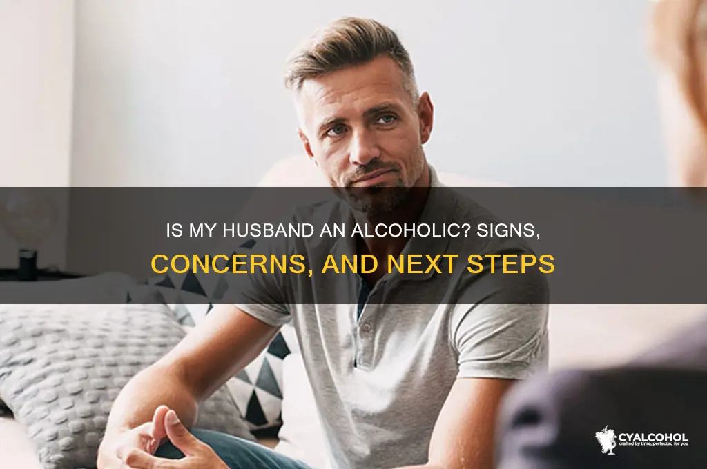 is my husband an alcoholic