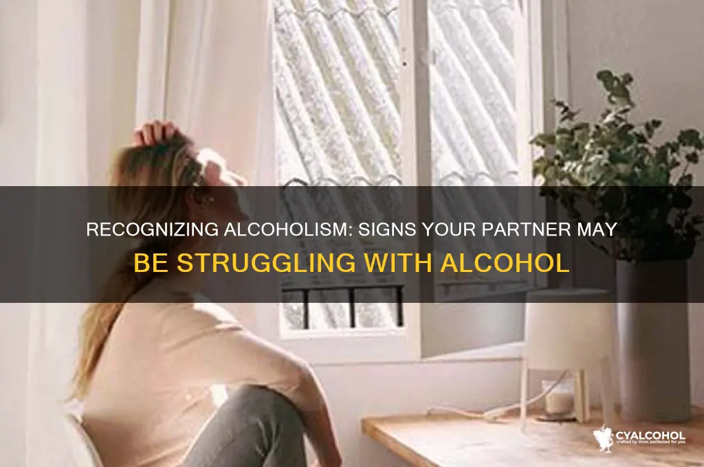 is my partner an alcoholic