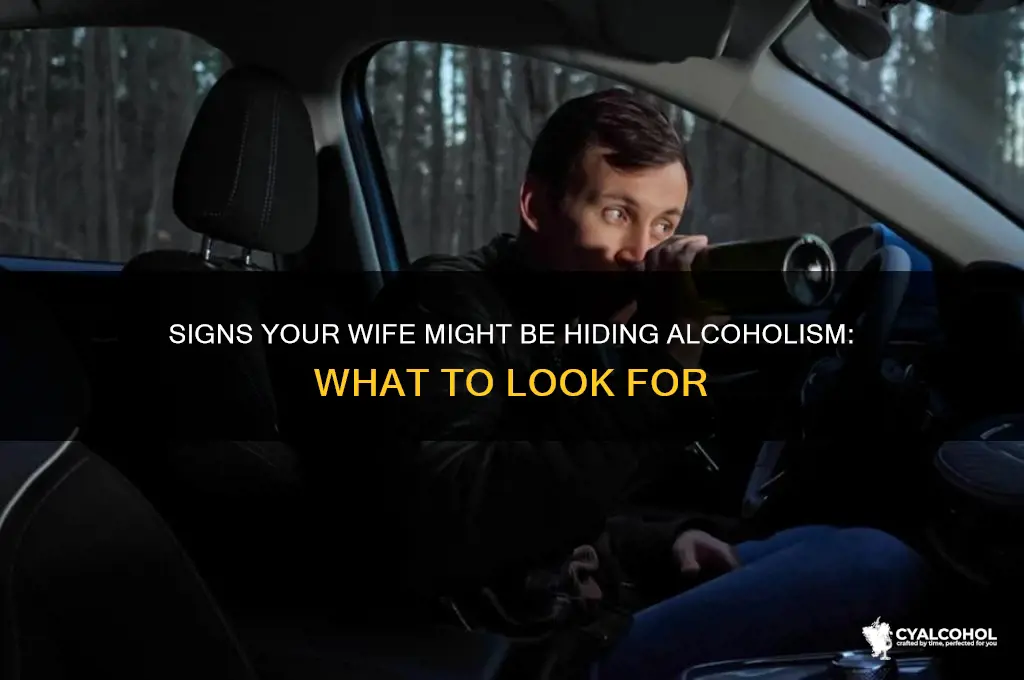 is my wife a closet alcoholic