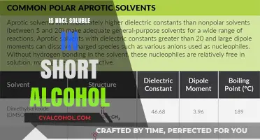 Is Sodium Chloride Soluble in Short-Chain Alcohols? Exploring Solubility