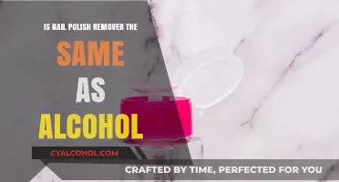 Nail Polish Remover vs. Alcohol: Are They Interchangeable?