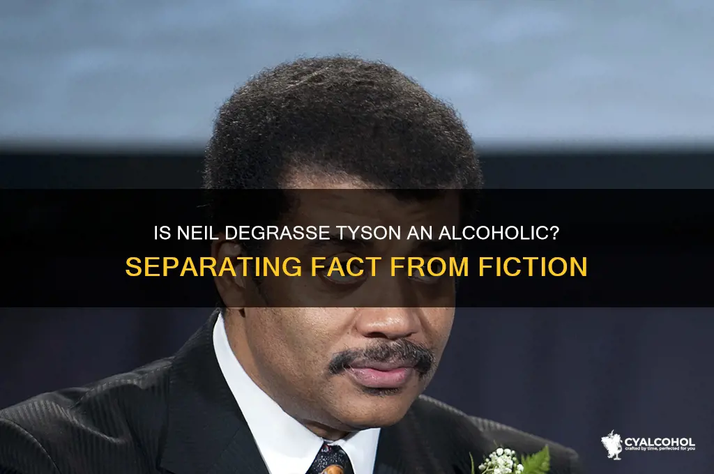 is neil degrasse tyson ab alcoholic