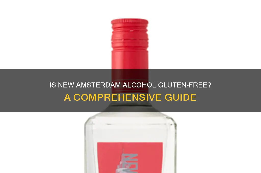is new amsterdam alcohol gluten free