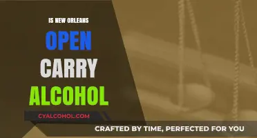 Can You Open Carry Alcohol in New Orleans? Legal Insights