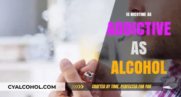 Nicotine vs. Alcohol: Unraveling the Truth About Addiction Levels