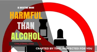 Nicotine vs. Alcohol: Which Substance Poses Greater Health Risks?