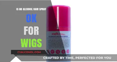 Is Alcohol-Free Hairspray Safe for Wig Care and Styling?