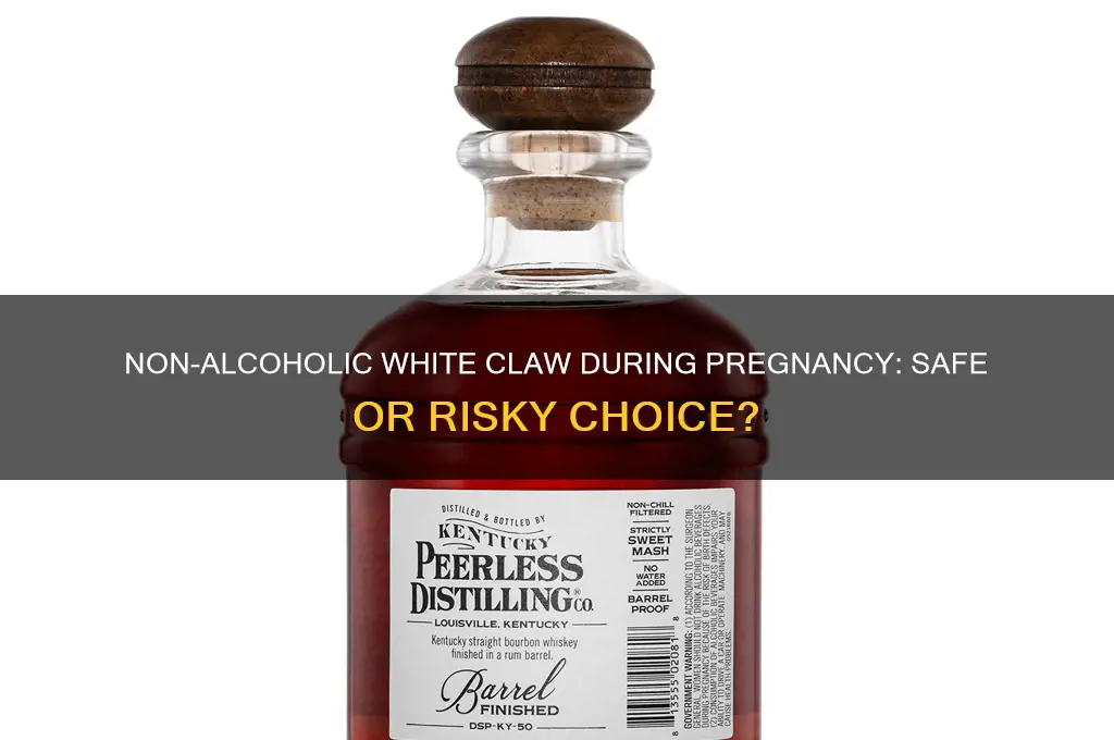 is non alcoholic white claw safe for pregnancy