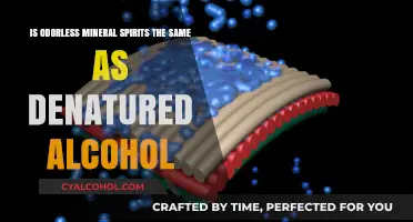 Mineral Spirits vs Denatured Alcohol: What's the Difference?