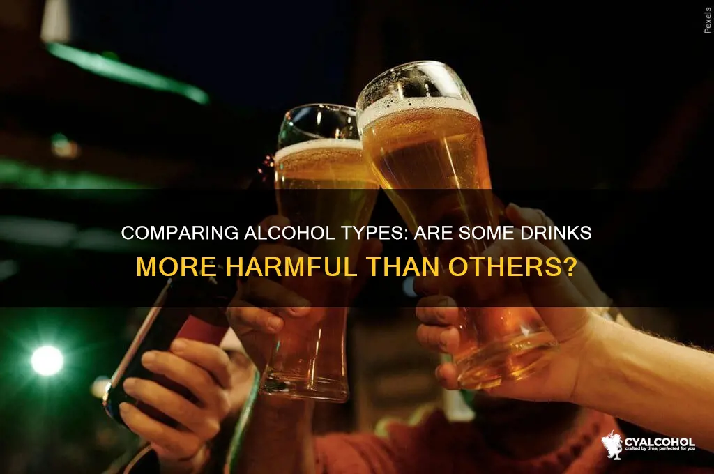 is one type of alcohol worse than another
