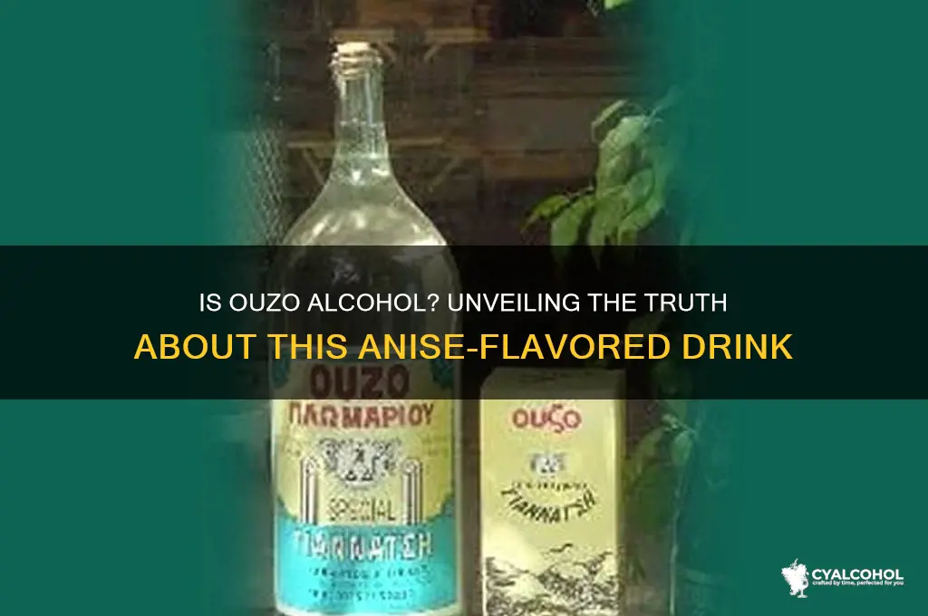 is oozo a type of alcohol