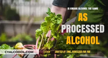 Organic vs. Processed Alcohol: Understanding the Key Differences