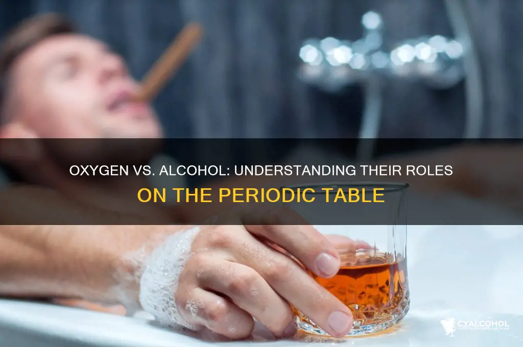 is oxygen an alcohol period table