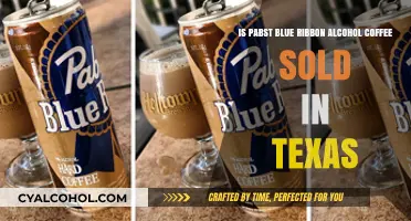 Pabst Blue Ribbon Alcohol Coffee: Texas Availability