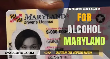 Passport Card Alcohol Purchase: Maryland's ID Rules Explained