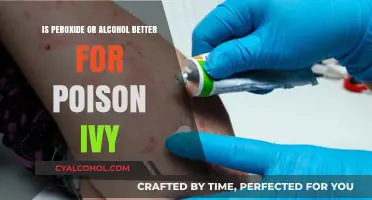 Peroxide vs. Alcohol: Which Works Best for Poison Ivy Relief?