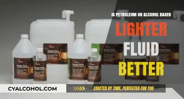 Petroleum vs. Alcohol: Which Lighter Fluid Burns Brighter?